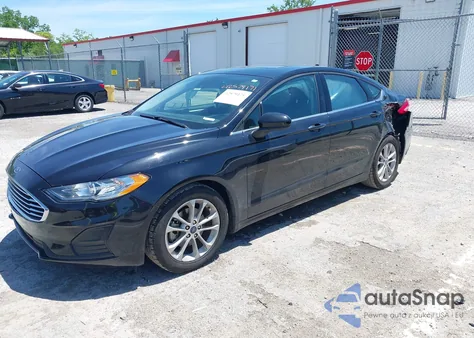 2020 Ford Fusion Se z USA, uszkodzony, nr VIN 3FA6P0HD2LR186194